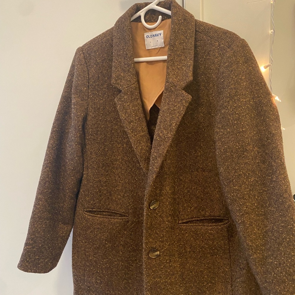 Brown Old Navy Peacoat
